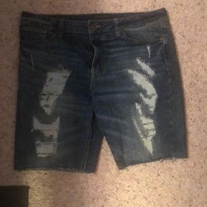 Men’s jean shorts